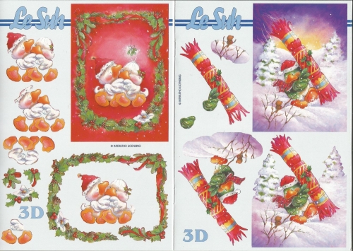 3D-Buch A5 Weihnachtskken von LeSuh (345605)