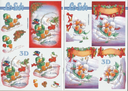 3D-Buch A5 Weihnachtskken von LeSuh (345605)
