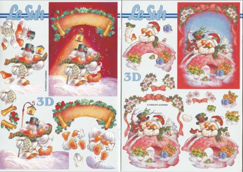 3D-Buch A5 Weihnachtskken von LeSuh (345605)