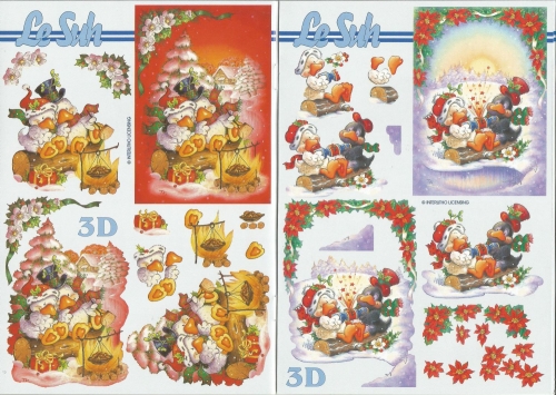 3D-Buch A5 Weihnachtskken von LeSuh (345605)