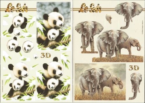 3D-Buch A5 Tiere von LeSuh (345614)