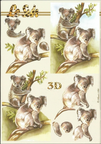 3D-Buch A5 Tiere von LeSuh (345614)