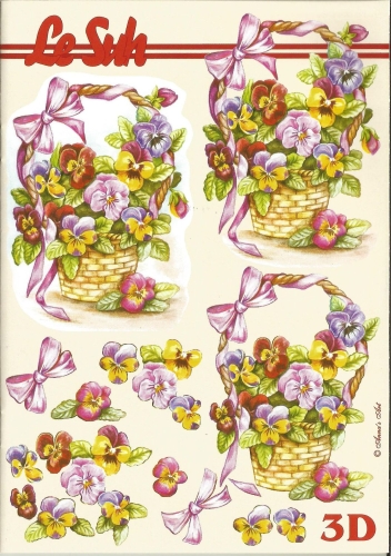 3D-Buch A5 Frhlingsblumen von LeSuh (345609)