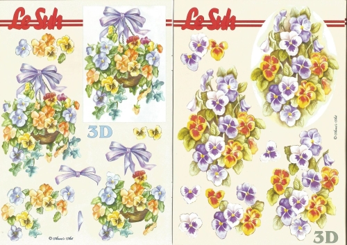 3D-Buch A5 Frhlingsblumen von LeSuh (345609)