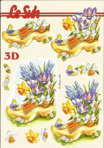 3D-Buch A5 Frhlingsblumen von LeSuh (345609)
