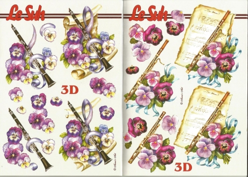 3D-Buch A5 Musikinstrumente von LeSuh (345658)