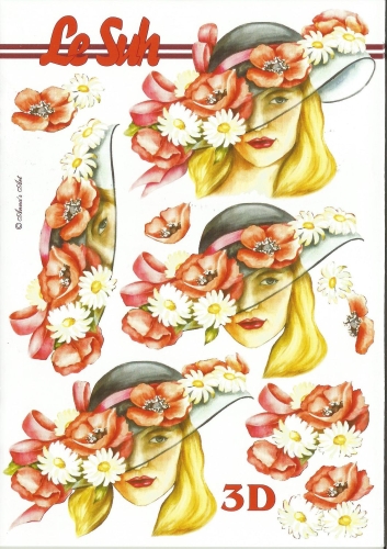 3D-Buch A5 Frhlingsblumen von LeSuh (345655)