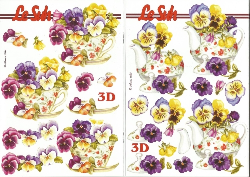 3D-Buch A5 Frhlingsblumen von LeSuh (345655)