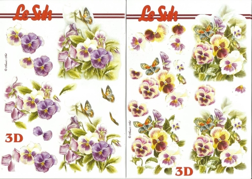 3D-Buch A5 Frhlingsblumen von LeSuh (345655)