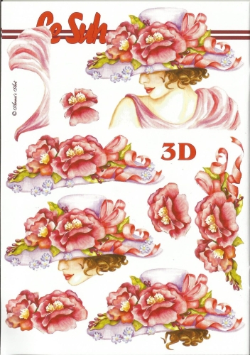 3D-Buch A5 Frhlingsblumen von LeSuh (345655)