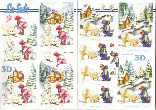 3D-Buch A5 Weihnachten von LeSuh (345660)