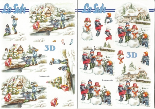 3D-Buch A5 Weihnachten von LeSuh (345660)