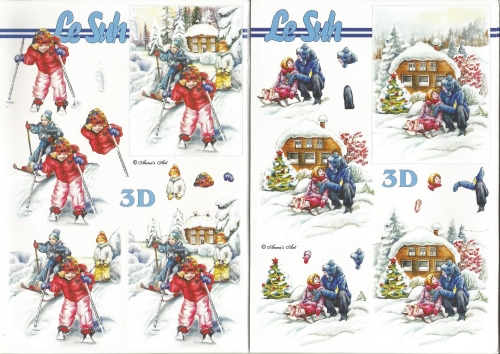 3D-Buch A5 Weihnachten von LeSuh (345660)