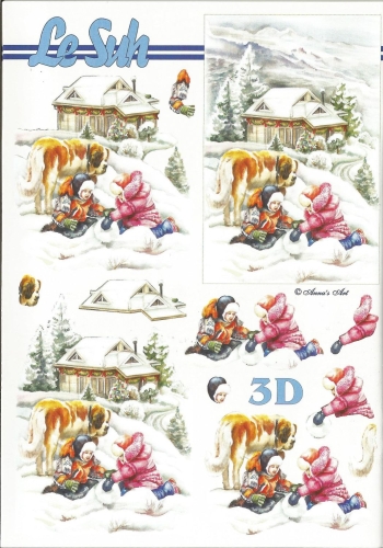 3D-Buch A5 Weihnachten von LeSuh (345660)