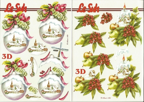 3D-Buch A5 Weihnachten von LeSuh (345649)