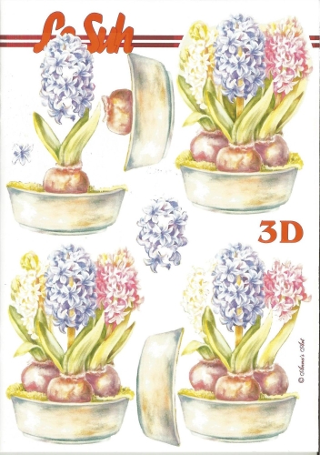 3D-Buch A5 Frhlingsblumen von LeSuh (345651)