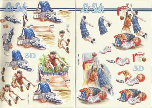 3D-Buch A5 Sport von LeSuh (345645)