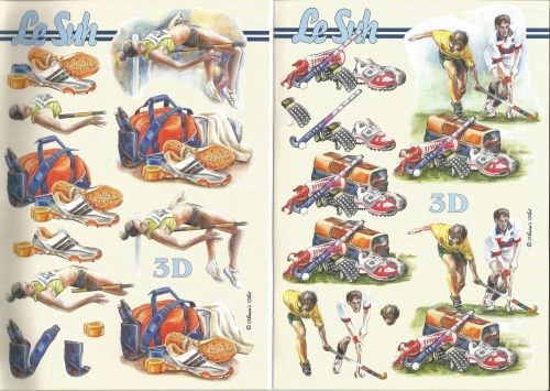 3D-Buch A5 Sport von LeSuh (345645)