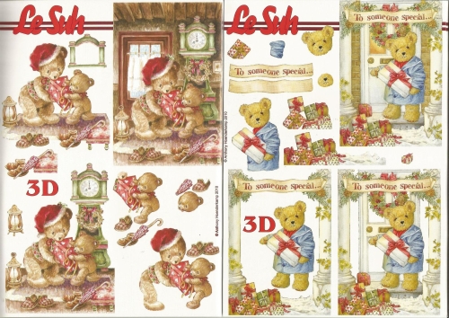 3D-Buch A5 Weihnachts-Bren von LeSuh (345653)