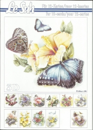 3D-Buch A5 Schmetterlinge von LeSuh (345666)