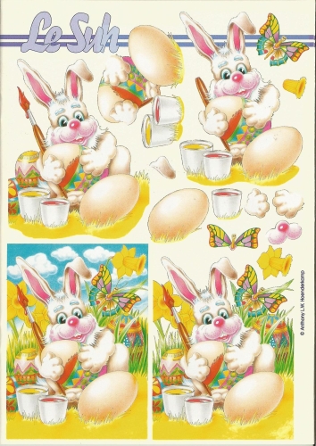 3D-Buch A5 Ostern von LeSuh (345650)