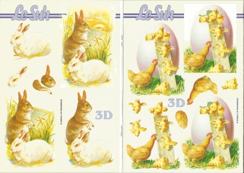 3D-Buch A5 Ostern von LeSuh (345650)