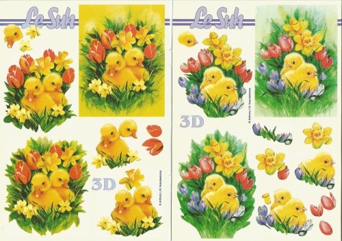 3D-Buch A5 Ostern von LeSuh (345650)