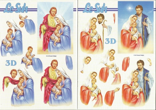 3D-Buch A5 Weihnachtskrippe von LeSuh (345642)