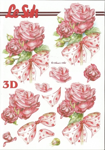 3D-Buch A5 Rosen von LeSuh (345667)