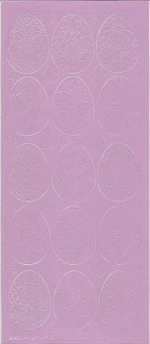 Sticker - Ostern - flieder - 898