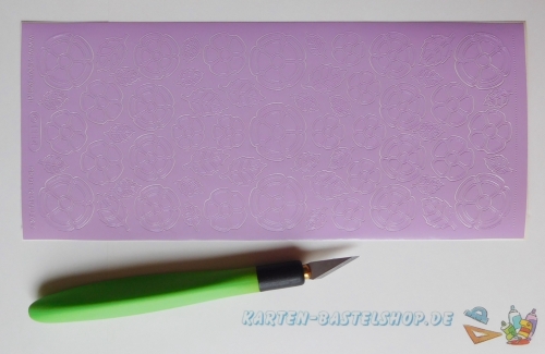 Sticker - Blumen - flieder - 1114