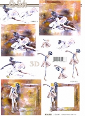 3D-Bogen Ballett von LeSuh (4169826)