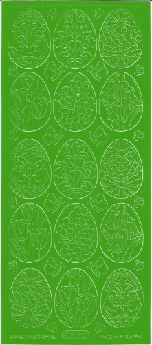 Sticker - Ostern - grn - 898