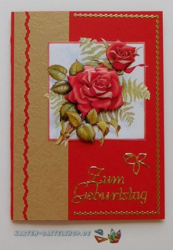 3D-Bogen Rosen klein von LeSuh (4169290)