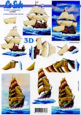 3D-Bogen Segelschiff von LeSuh (4169690)