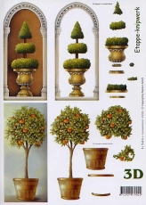 3D-Bogen Apfelsinenbaum von LeSuh (416920)