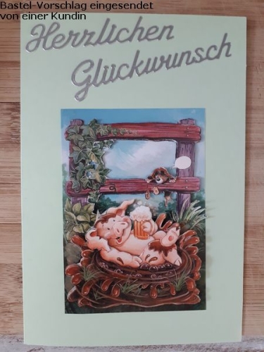 3D-Bogen Schweinchen von LeSuh (416962)