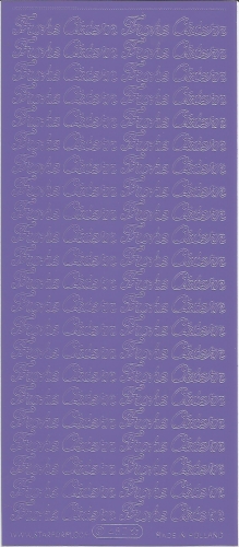 Sticker - Frohe Ostern - violett - 480