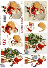 3D-Bogen Weihnachtsmann von LeSuh (416991)
