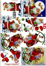3D-Bogen Weihnachtsmann von LeSuh (4169216)