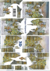 3D-Bogen Weihnachtsstdtchen von LeSuh (4169531)