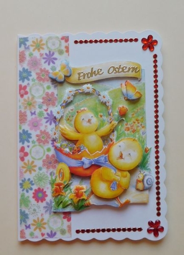 3D-Bogen Osterkken mit Ei von LeSuh (4169416)