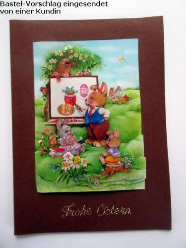 3D-Bogen Lehrer Osterhase von LeSuh (4169417)