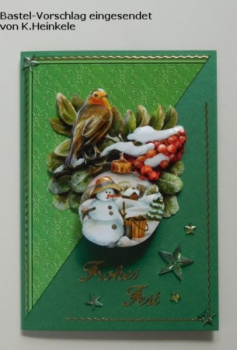 Sticker - Frohe Festtage - gold - 452