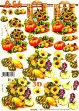 3D-Bogen Sonnenblumen von Nouvelle (8215299)