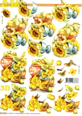 3D-Bogen Sonnenblumen von Nouvelle (8215562)