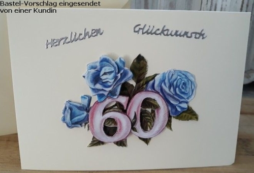 3D-Bogen 25, 50, 60 & 65 Jahre von Nouvelle (821568)