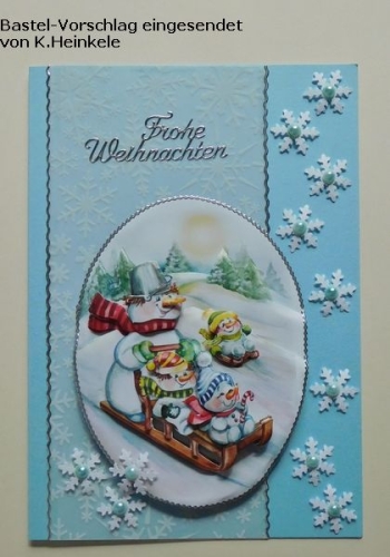Sticker - Frohe Weihnachten + Ecken + Rnder - silber - 467