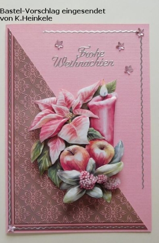Sticker - Frohe Weihnachten + Ecken + Rnder - silber - 467