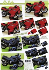 3D-Pyramidenbogen Motorrad von LeSuh (630.101)